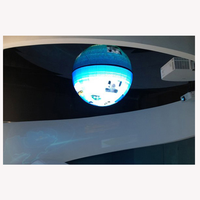 Boule vidéo LED extérieure intérieure personnalisée/boule vidéo sphère panneau d'affichage LED écran