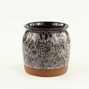 Vajilla Decorativa de Cerámica, Terracota, <span class=keywords><strong>Gres</strong></span>, Acabado Esmaltado, Maceta para Flores y Plantas - Product Image 4