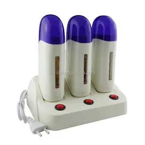 Alibaba Wholesale hot wax machine hair removal Roll On Refillable Depilatory Wax Heater Waxing Hair Removal Kit Tools Machine