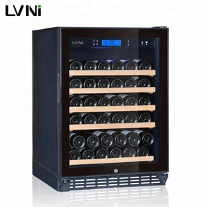Lvni LED acero inoxidable de doble temperatura electrónico construido en <span class=keywords><strong>el</strong></span> enfriador de vino enfriador nevera <span class=keywords><strong>bodega</strong></span> máquina - Product Image 2