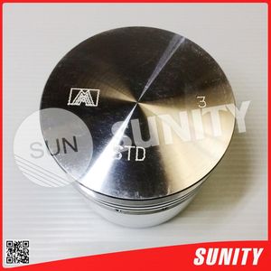 PISTON <b>SET</b> for KUBOTA ZB600 72mm STANDARD SIZE HIGH STRENGTH ALUMINUM ALLOY MADE in TAIWAN - Product Image 3