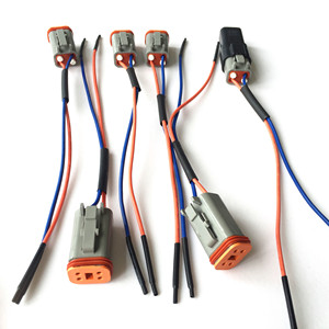 Wasserdichter elektrischer deutsch DT-Stecker DT06/DT04 <span class=keywords><strong>2</strong></span>/<span class=keywords><strong>3</strong></span>/4/6/8 Pin Motor/Getriebe für Auto, Bus, Motor, LKW-Kabelbaum - Product Image 2