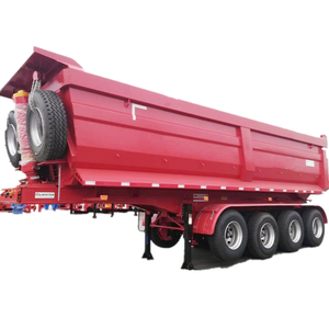4 essieux 35/<span class=keywords><strong>40</strong></span> CBM Remorque À Benne Basculante 60 Tonnes Semi-Remorque À Benne Basculante Dumper à vendre - Product Image 1