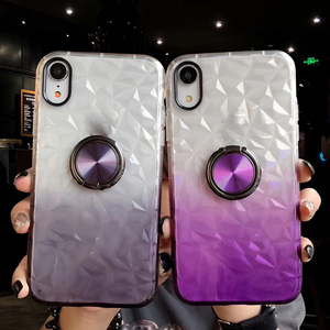 Per <span class=keywords><strong>iPhone</strong></span> 14 13 XR <span class=keywords><strong>XS</strong></span> X Max smartphone custodia con <span class=keywords><strong>Cover</strong></span> posteriore per telefono con diamanti morbidi con supporto ad anello - Product Image 5