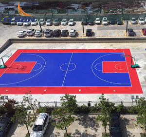 Pu pintura bádminton gimnasia estera esteras ejercicio Sport Court - Product Image 5