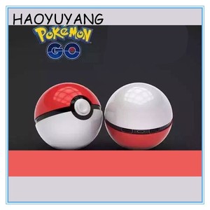 Nuevos Productos 2016 Mini <span class=keywords><strong>Pokemon</strong></span> de Bolas de Energía 10000 mah Cargador de Teléfono Móvil Ronda con Luces LED para el iphone 7 - Product Image 3