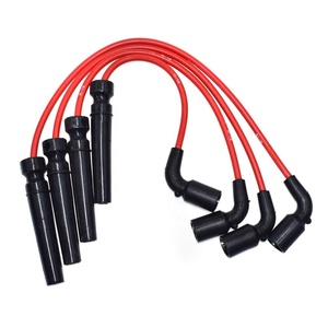 Câble <span class=keywords><strong>d</strong></span>'<span class=keywords><strong>allumage</strong></span> pour voiture, hautes performances, 8MM, pour Chevrolet Aveo, Pontiac Wave, Suzuki Swift 09484 - Product Image 2