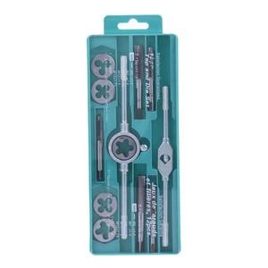 Jeu de 100 robinets avec clé en acier au carbone M6 M7 M8 M10, 10 ou 12 pièces, vis à main avec filetage NC - Product Image 1