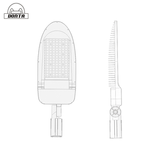 Apparecchi di illuminazione a <span class=keywords><strong>led</strong></span> per illuminazione stradale smd in alluminio per esterni regolabili prezzo 150w - Product Image 3