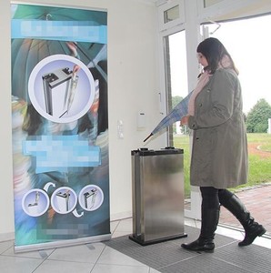 Équipement de nettoyage d'hôtel innovant 2026 Distributeur de sacs en plastique pour <span class=keywords><strong>parapluie</strong></span> mouillé Machine d'emballage de <span class=keywords><strong>parapluie</strong></span> - Product Image 6