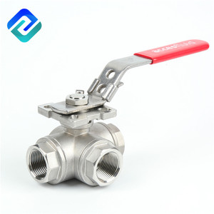 Vanne de porte à bille en acier inoxydable, de 1/4 à 4 pouces, <span class=keywords><strong>2</strong></span> pièces - Product Image 4