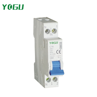 Disjoncteur à courant résiduel, 18MM RCBO 16A 1P + N 6KA, nouvelle marque chinoise, protection contre la surintensité et les fuites