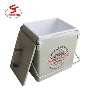 Kim Loại Ice Ngực Cách Nhiệt Mát Hộp Bia Lạnh Bin - Product Image 4