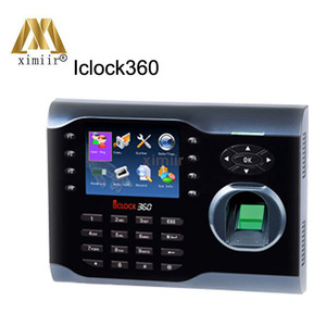 Venta caliente 8000 usuarios de huellas dactilares Iclock360 biométrico TCP/IP reloj de tiempo lector huella digital atención - Product Image 1