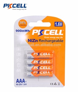 PKcell хорошего качества, Производство: Китай 1,6 V <span class=keywords><strong>Ni</strong></span>-<span class=keywords><strong>Zn</strong></span> аккумуляторная батарея AAA 900mWh - Product Image 3