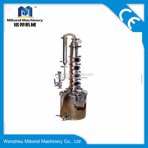 50L/100L Acero inoxidable/Cobre ron vodka whisky alcohol destilador equipos para la venta - Product Image 2