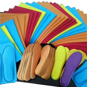 China Factory New Design Comfortable Breathable Custom Eva Foam Insole Memory Foam Insole