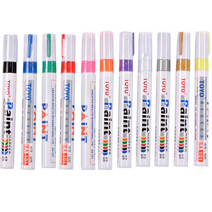 Marker Pen Type und Coloured Ink Color Paint Marker Pen Bingo Marker