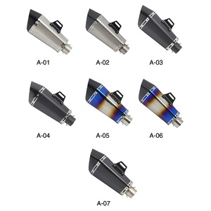 <span class=keywords><strong>Silencieux</strong></span> d'échappement universel en acier inoxydable pour moto FZ1 R6 ZX6R ZX10 Z900 1000 <span class=keywords><strong>MT07</strong></span> MT09 - Product Image 2