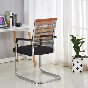 <span class=keywords><strong>Silla</strong></span> de Oficina Ergonómica de Malla con Respaldo en Forma de Arco, Resistente, <span class=keywords><strong>sin</strong></span> <span class=keywords><strong>Ruedas</strong></span>, Venta al Por Mayor 2026 - Product Image 1