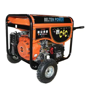 7500LE electric start with battery gasoline generator 5kw GX390 engine sale