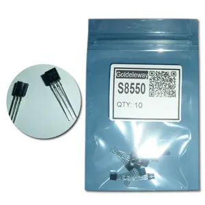 트랜지스터 DIP S8550 TO-92 0.5A 40 볼트 PNP 목록 가격 모든 전자 부품