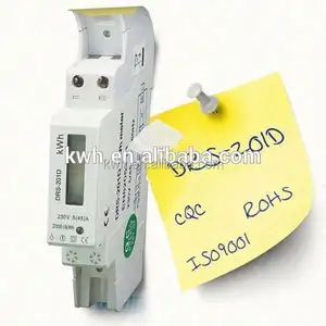 Medidor de energia digital de quilowatt para uso doméstico, amperímetro de potência, medidor de watts, operação conveniente por atacado