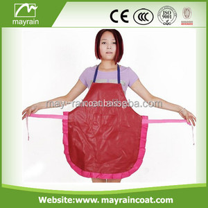 ผ้ากันเปื้อนเคลือบกันน้ำ PU วัสดุ PVC และ PU สำหรับทำความสะอาดในอาหารเชิงพาณิชย์สำหรับเด็ก - Product Image 4