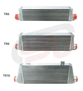 एल्यूमिनियम प्लेट फिन Brazed बार और प्लेट intercooler टर्बो सामने apexi