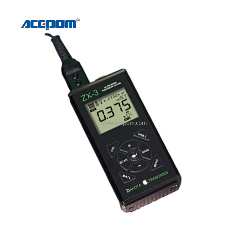 DAKOTA ZX-6DL Ultrasonic Thickness Meter - Portable, Smart Design