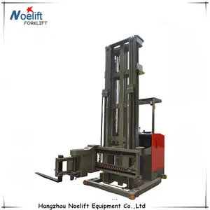 Very Narrow Aisle Forklift Stacker Electric Vna Turret Truck 1500 Kg 7.5 Meters Price