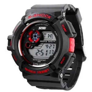 2016 Best quality cheap LED 30M waterproof skmei s-shock watch