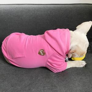 Vêtements assortis pour chiens et propriétaires Vêtements pour animaux de compagnie Chaud Parent Chien Couple Vêtements Sweat-shirt Séparément - Product Image 3