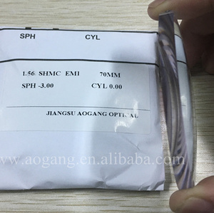 Trung Quốc Nhà Máy Bán Buôn Chỉ Số Giá <span class=keywords><strong>1.56</strong></span> SHMC Siêu Hydrophobic Lớp Phủ Eyewear Ống Kính Quang Học - Product Image 5