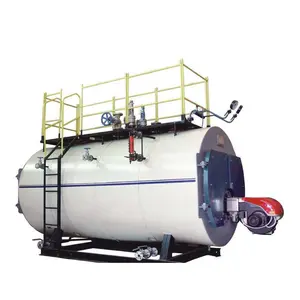 Waste oil burner boiler water tube gas steam generator