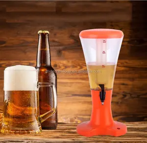 TR-yeni tasarım bira/içecek promosyon olay kullanımı içecek tüp dağıtıcı LED aydınlatma, prefabrik evler içecek tüp dağıtıcı