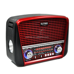 Retro cheap portable USB AM/FM/SW radio MP3 receiver P-008U