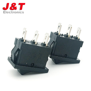 KCD1 trépied deuxième vitesse 6A 250 V 10A 125 V en plastique 3 voies 2 <span class=keywords><strong>positio</strong></span> interrupteur à bascule - Product Image 6
