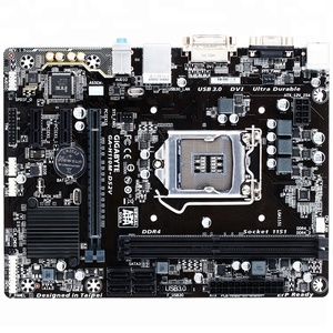 GIGABYTE Intel 8e CPU GA-H110M-DS2V carte mère de jeu avec 32 Go <span class=keywords><strong>DDR4</strong></span> LGA1151 <span class=keywords><strong>Desktop</strong></span> H110 d'occasion - Product Image 1