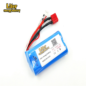 7.4 V 1800 MAh Model Aircraft Helicopter High-discharge 15c 18650 2S 12428 RC <strong>Car</strong> 7.4V Lithium <strong>Batteries</strong> - Product Image 4