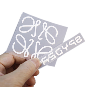 Logo personalizzato impermeabile 3D in rilievo t-shirt Transfer carta e pellicola Vnyl Plastisol termico trasferimento Dtf etichetta di trasferimento Logo di stampa - Product Image 1