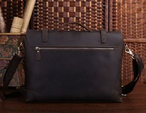 J.M.D, bolsos de mano para hombre, maletín de cuero de vaca genuino raro para hombre, bolso para ordenador portátil, bolso de mensajero 7082R-1 - Product Image 2