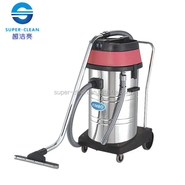 Ametek motor 2000W 80L Stainless Steel Water Suction Vacuum Cleaner Commercial Wet and Dry Vacuum Cleaner for home and car