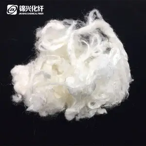 粘胶人造丝短纤维 2D * 51毫米白色用于纺纱织造