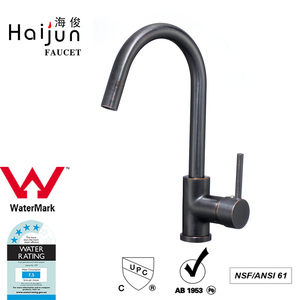 Grifo <span class=keywords><strong>de</strong></span> cocina <span class=keywords><strong>de</strong></span> cuello largo retráctil contemporáneo marca <span class=keywords><strong>de</strong></span> agua, productos únicos <span class=keywords><strong>2017</strong></span>, fábrica China Haijun - Product Image 6