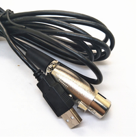Adaptateur convertisseur de câble Audio femelle vers USB, 5-3M, XLR, Microphone