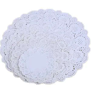 150 Pieces Paper Doilies, 12 Inch Doilies for Food, Disposable Lace Paper  Doilies for Tables, Round Paper Placemats Bulk for Cakes Desserts  Crafts(White) 