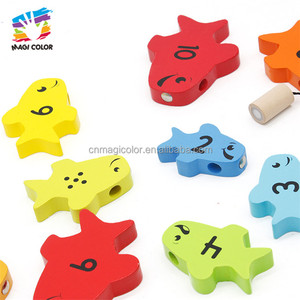 Nouvelle arrivée éducatifs magnétique en bois poissons jeux pour les tout-petits W01B088 - Product Image 4