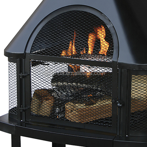 Casa de bomberos con chimenea, patio exterior - Product Image 4