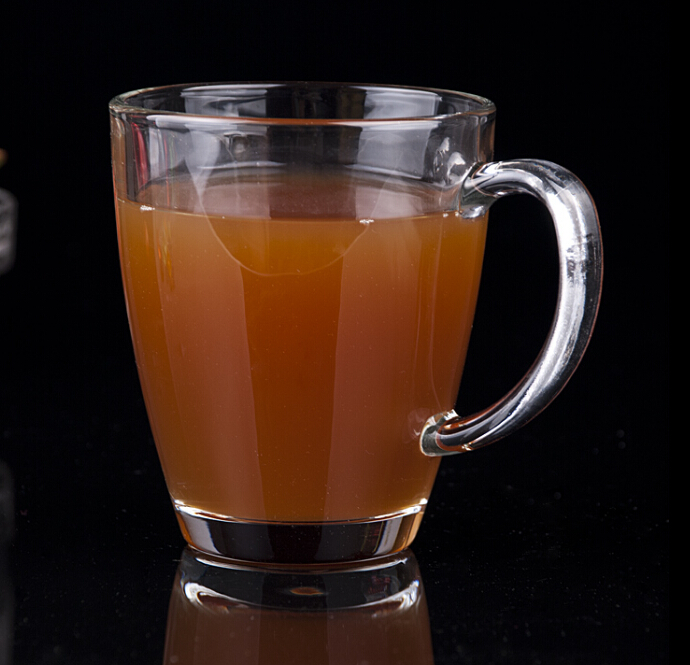 Wholesale promotion coffee cup glass coffee mug glass tea cup with handle